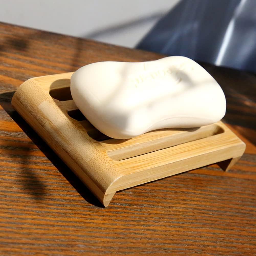 porte savon bambou salle de bain
