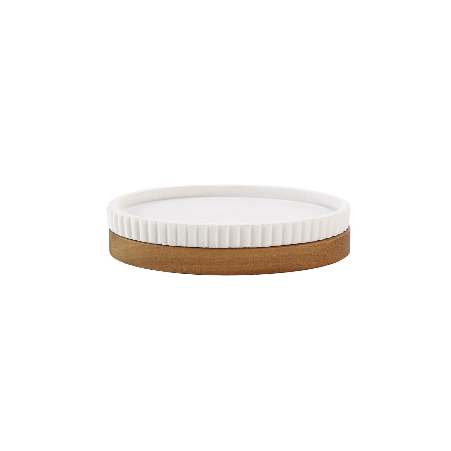 porte savon beige salle de bain