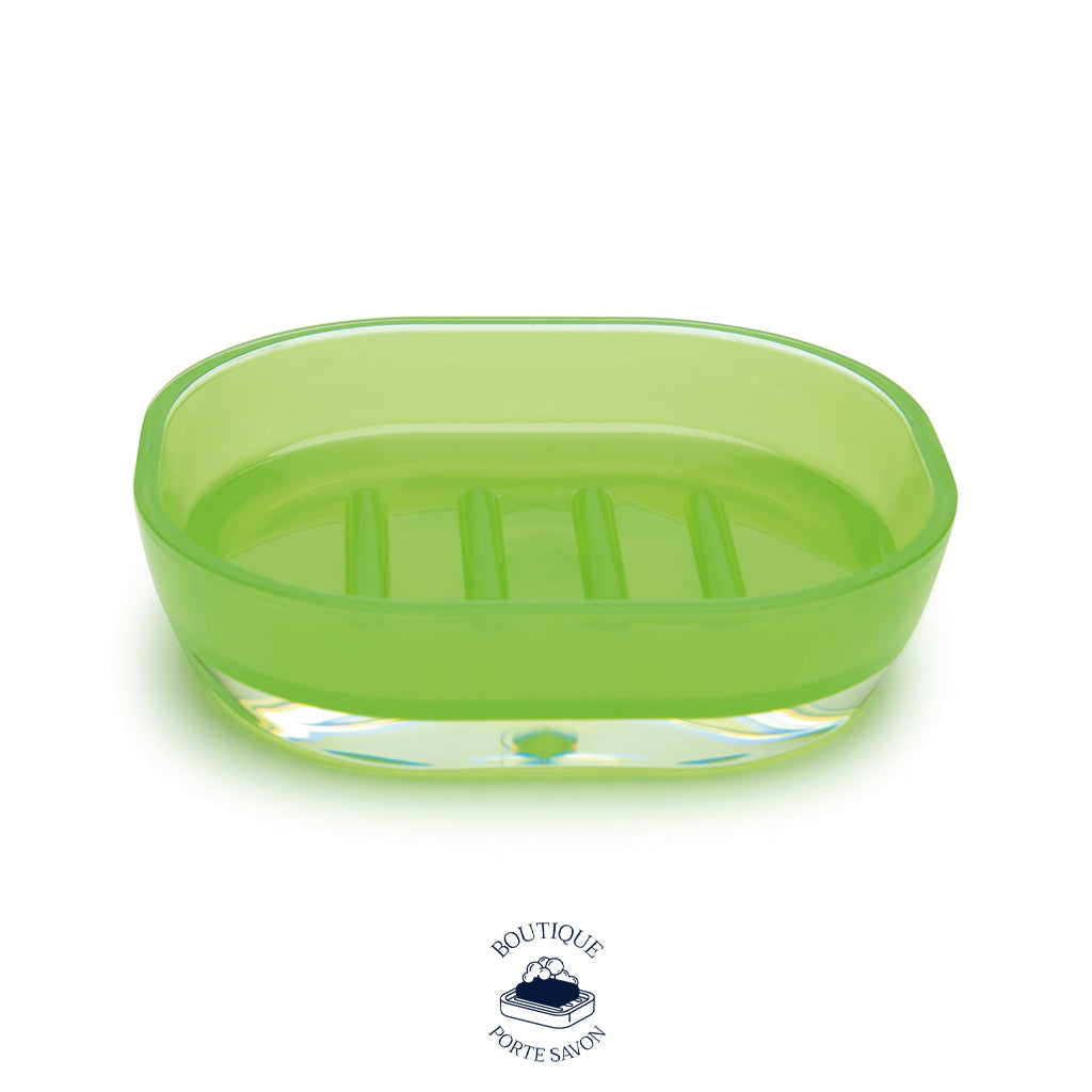 porte savon colore vert
