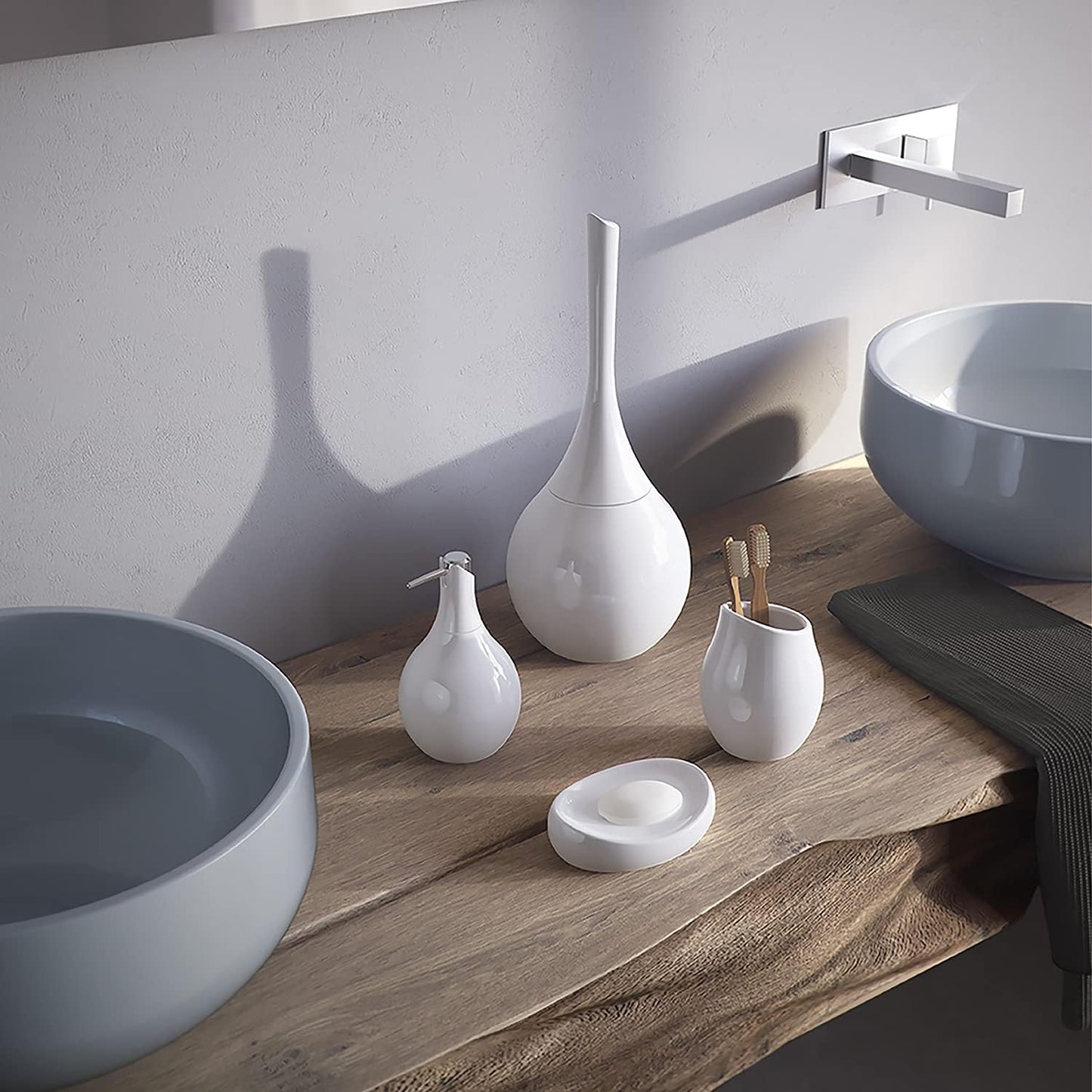 porte savon douche ceramique achat Dimensions et Poids : 2,7 x 12,4 x 9 cm et 0,195 kg, Porte Savon Solide en céramique,