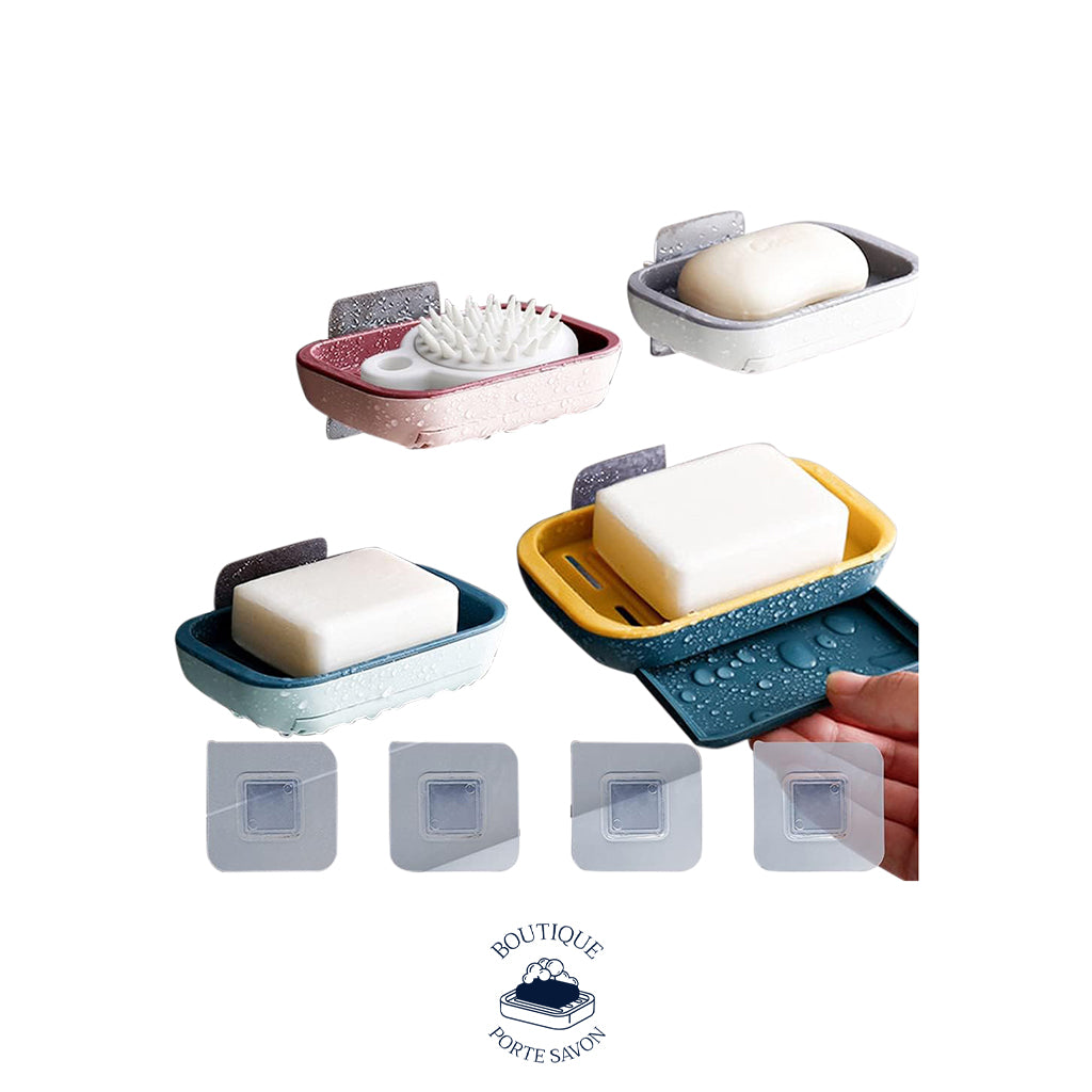 porte savon douche plastique