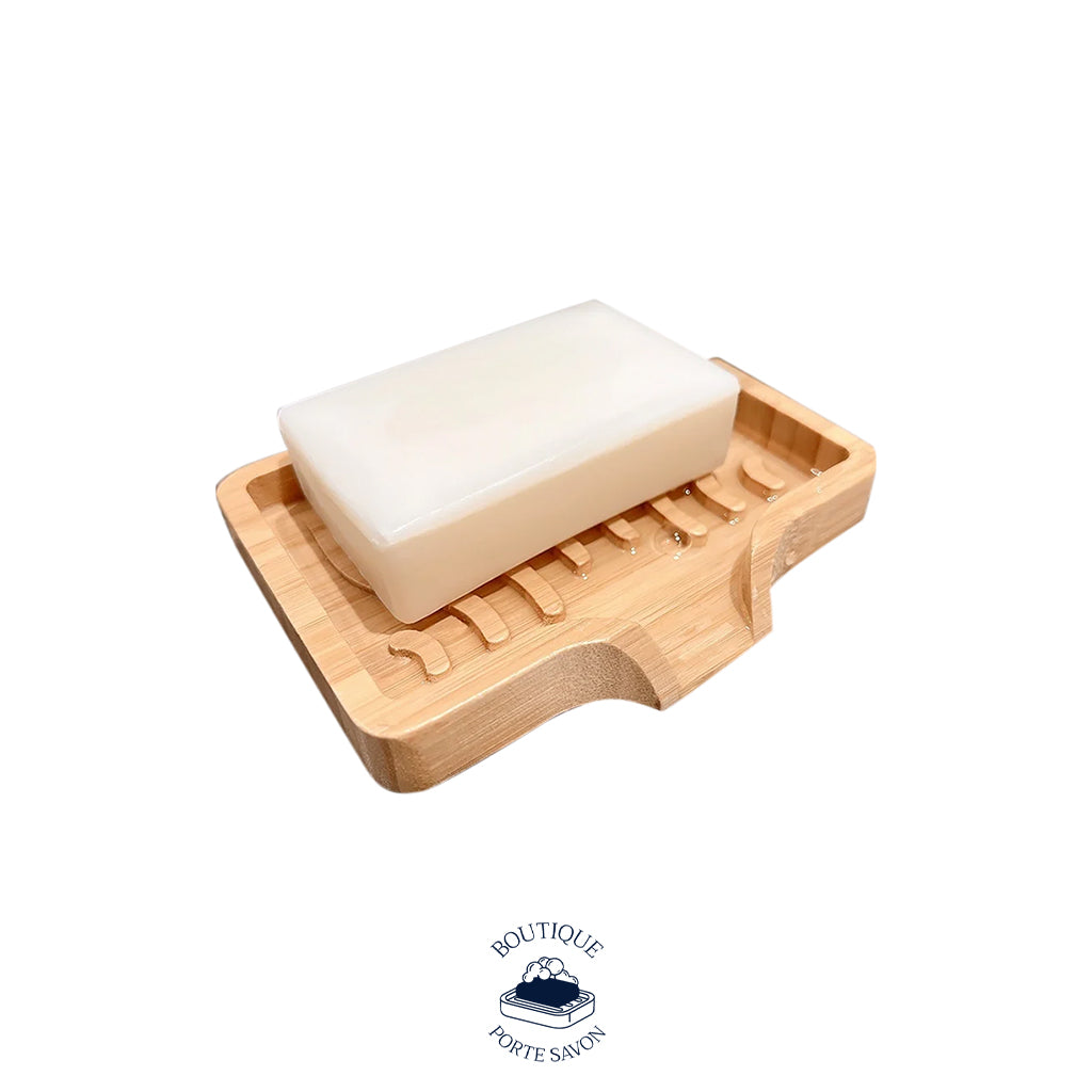 porte savon en bois artisanal