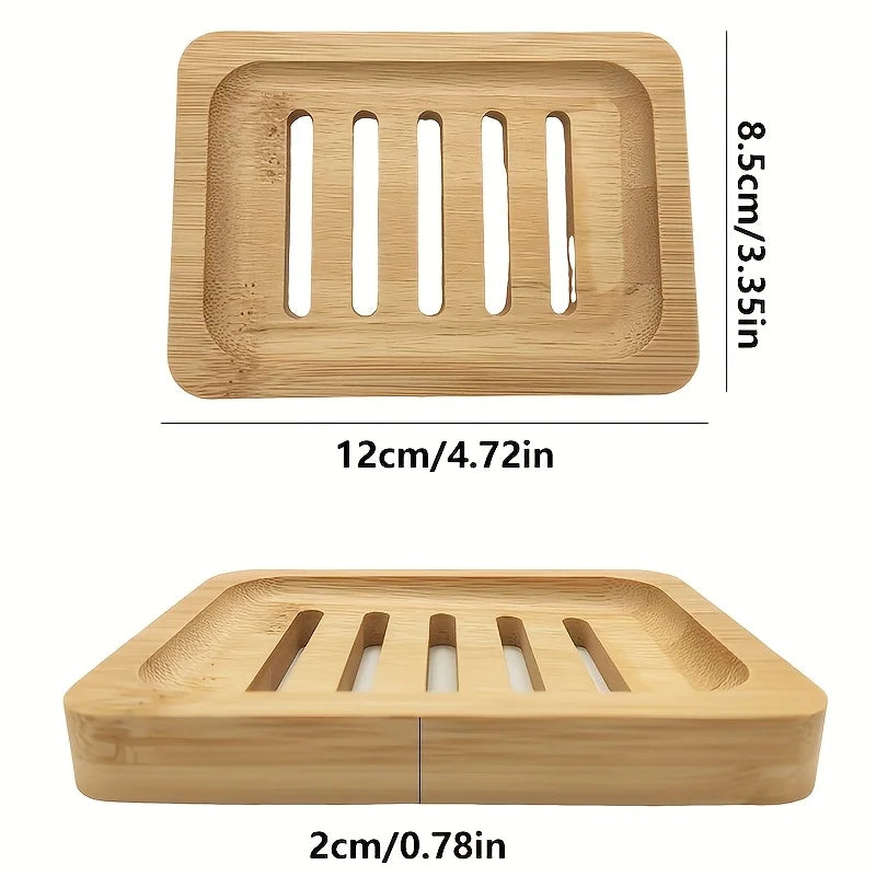 porte savon en bois naturel dimension