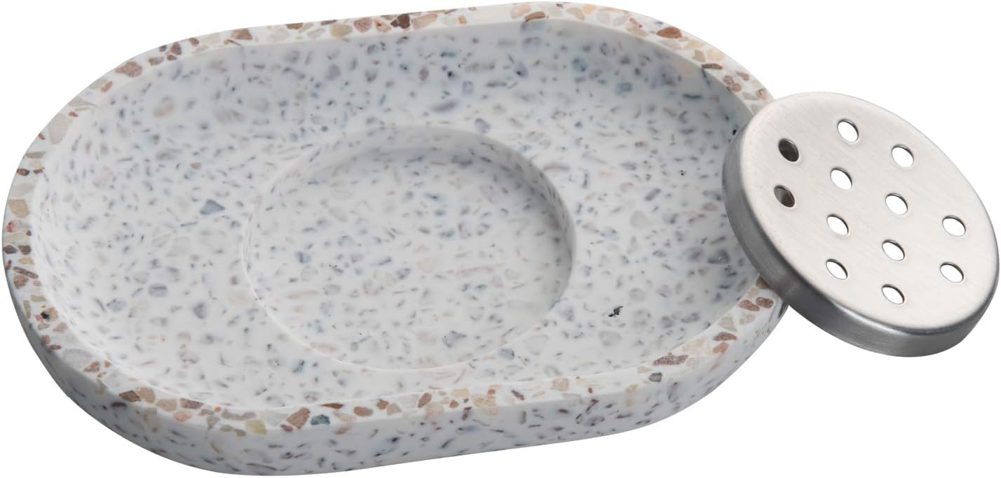 porte savon ovale double