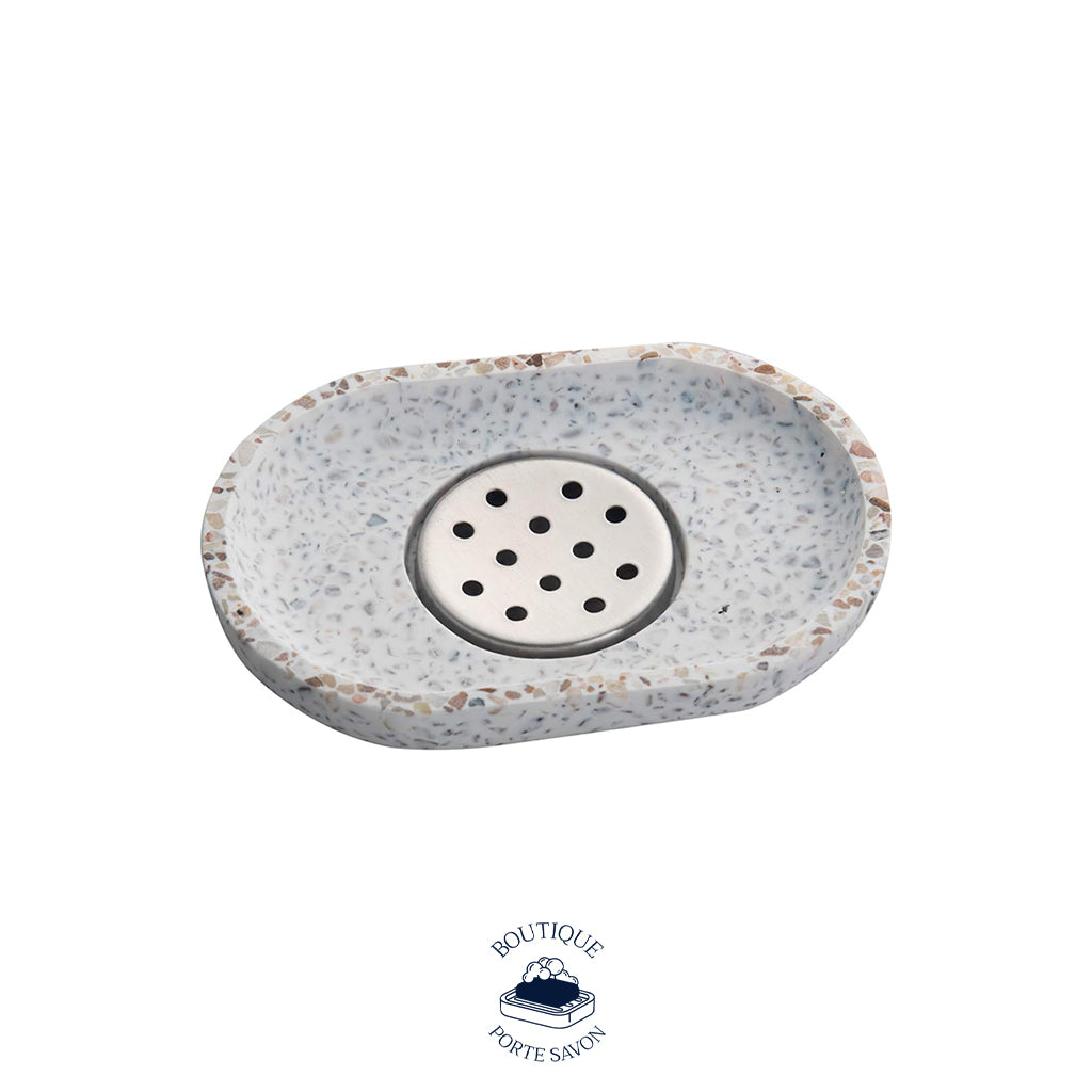 porte savon ovale