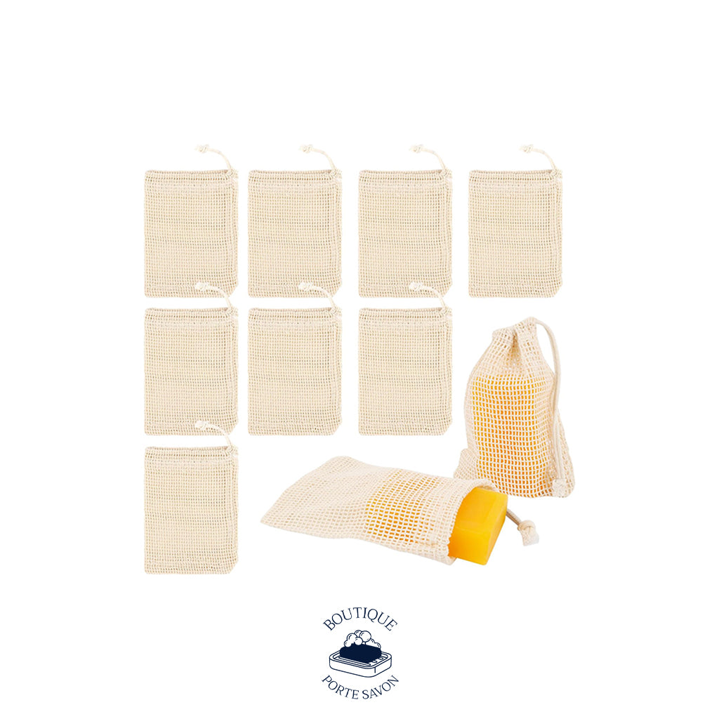 porte savon tissu