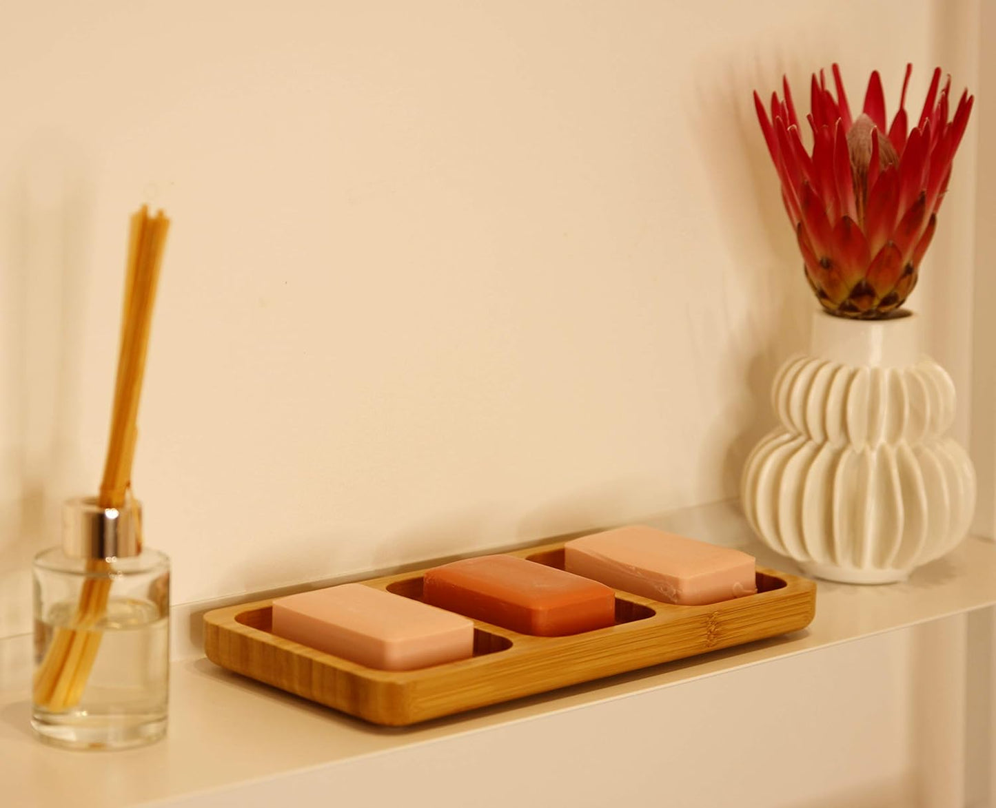 porte savon triple salle de bain