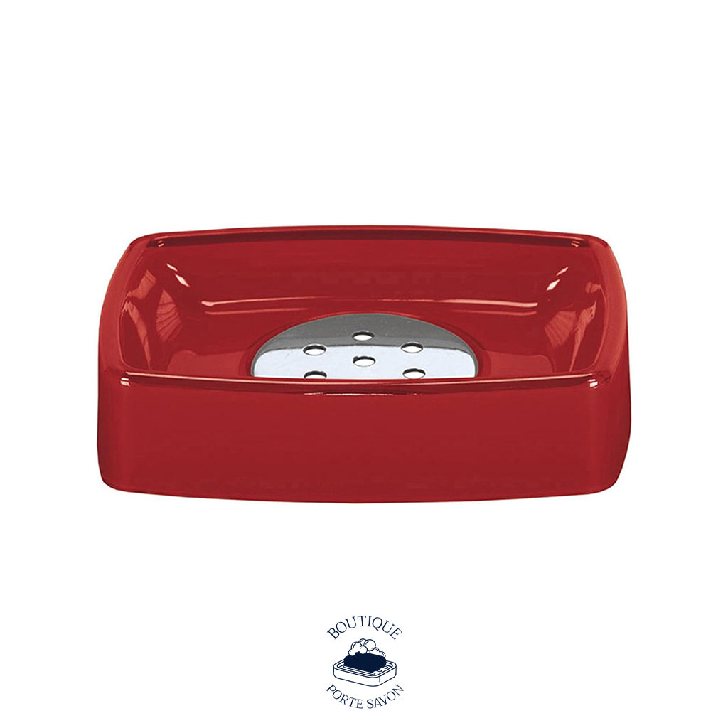 Kleine Wolke 5061459853 Easy Porte-Savon Plastique Rouge 40 x 30 x 10 cm