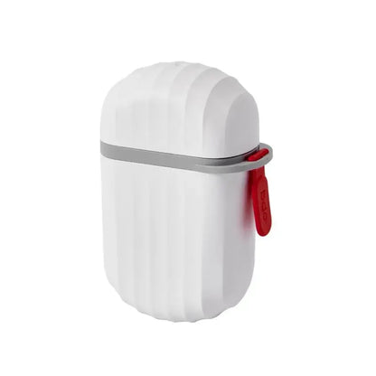 boite porte savon voyage blanc camping