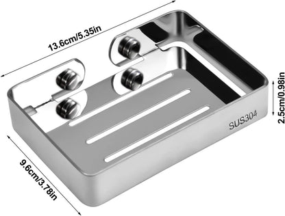 porte savon a ecrou inox