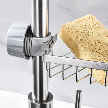 porte savon adaptable sur barre de douche salle de bain