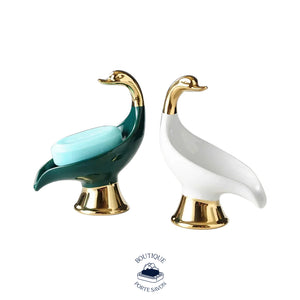 porte savon cygne
