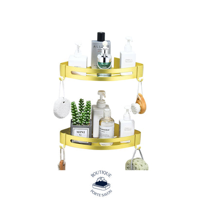 porte savon dore