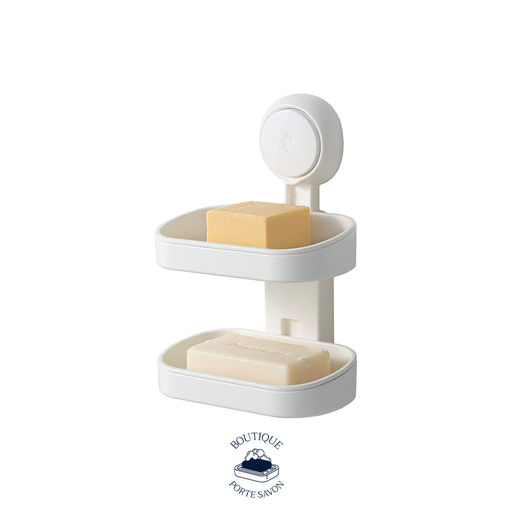 porte savon double