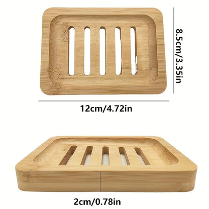 porte savon en bois naturel dimension