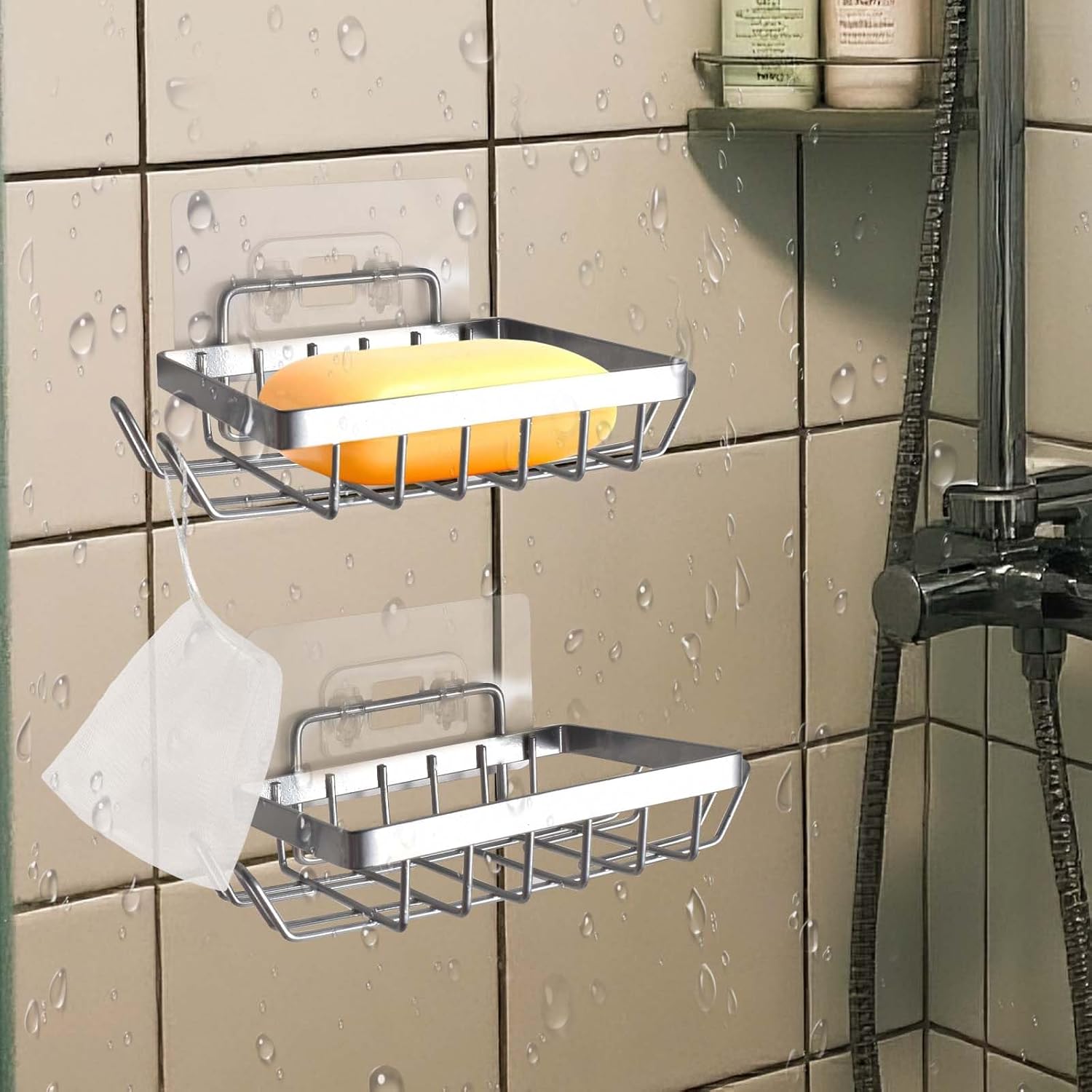 porte savon fer salle de bain