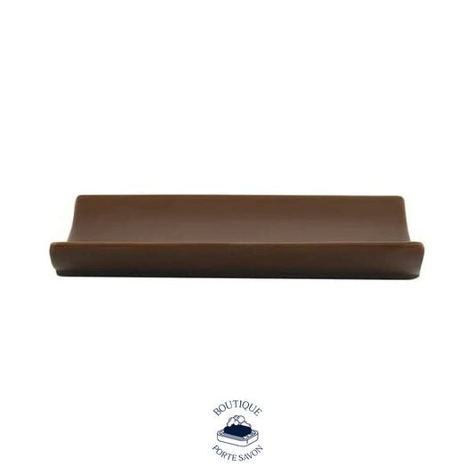 porte savon marron