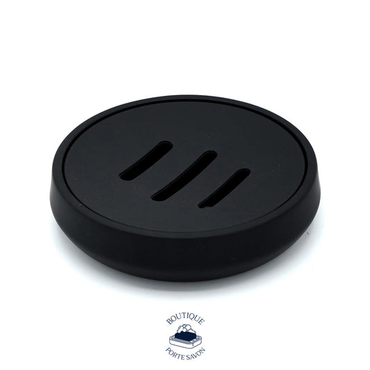 porte savon noir