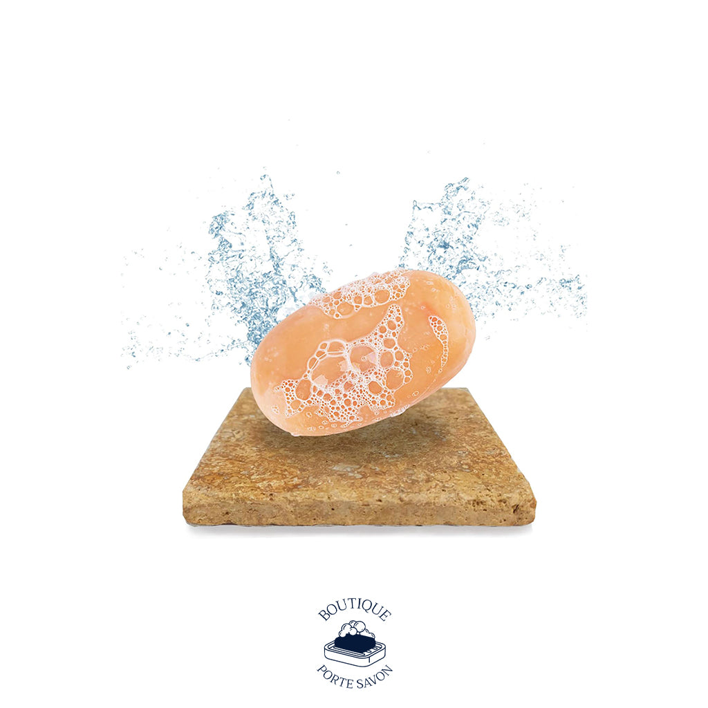 porte savon pierre naturelle