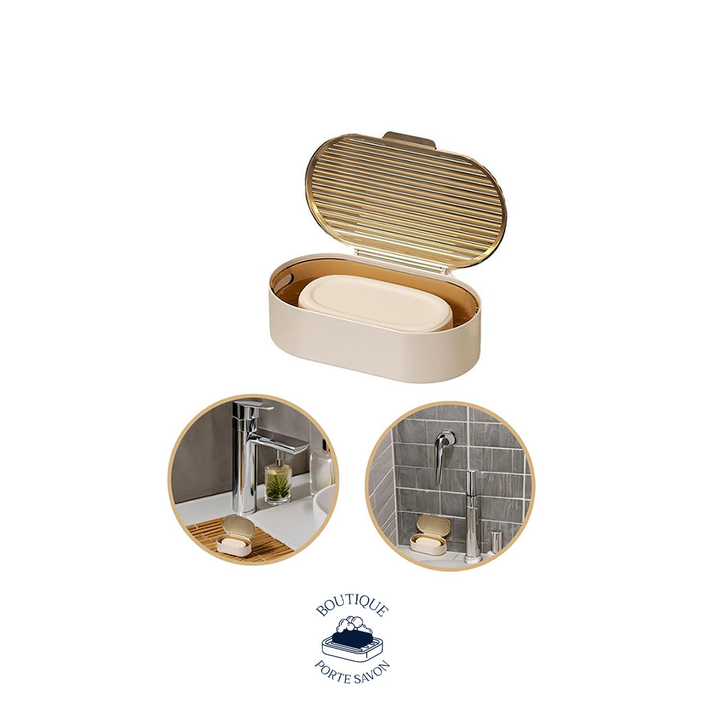 porte savon refermable