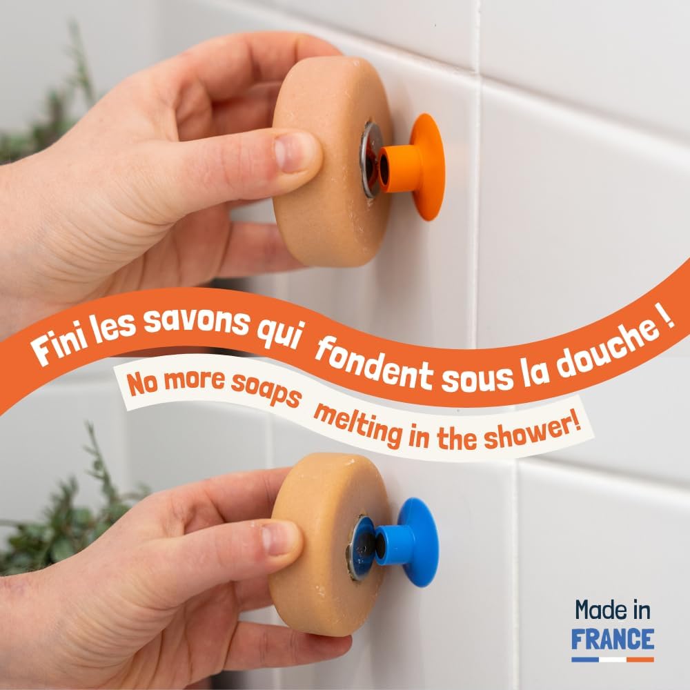 porte savon solide aimante douche