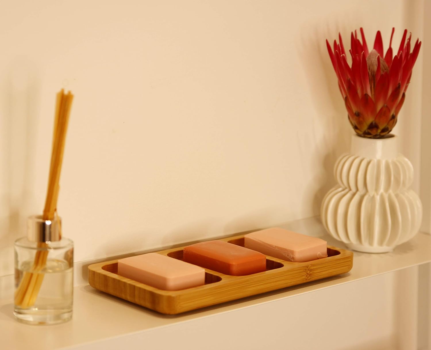 porte savon triple salle de bain