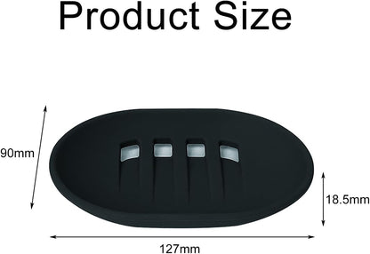 porte savon troue noir dimension