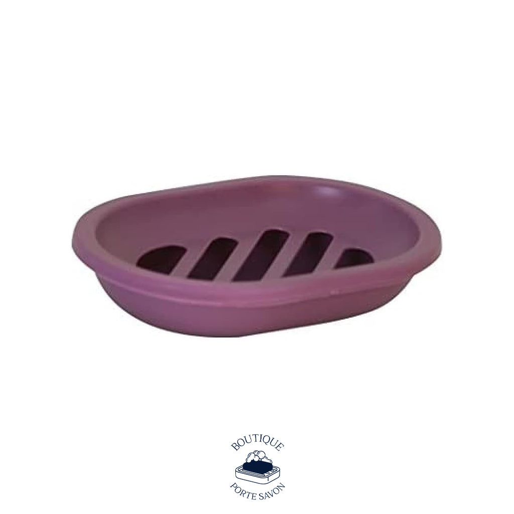 porte savon violet